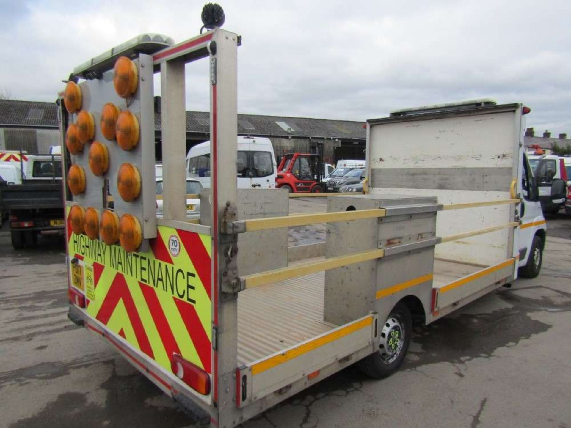 2017 17 reg Fiat Ducato 35 Multijet II S-A Dropside - Image 4 of 6