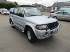 2004 54 reg Mitsubishi Shogun Sport Equippe TD