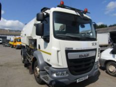 2014 14 reg DAF LF220 FA Johnston Sweeper (Direct Council)