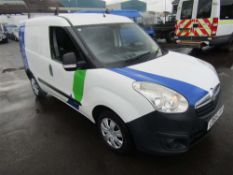 2016 65 reg Vauxhall Combo 2000 L1H1 CDTI