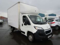 2020 70 reg Peugeot Boxer 335 L3 Blue HDI Luton Van