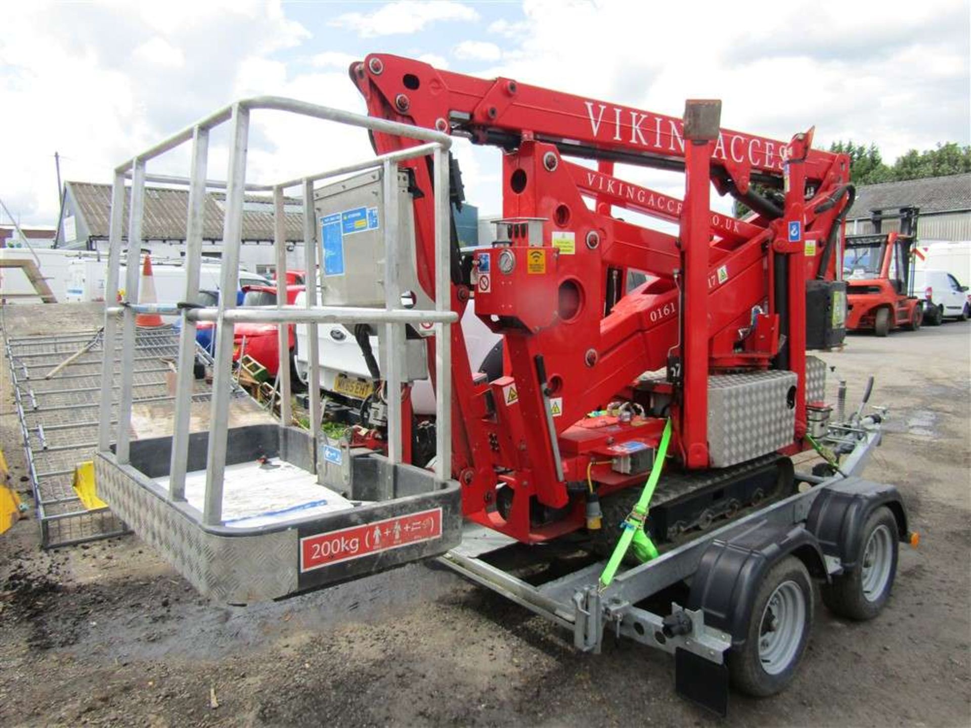 Viking Access CS170 Scissor Lift & Trailer (Direct Electricity NW) - Image 4 of 5