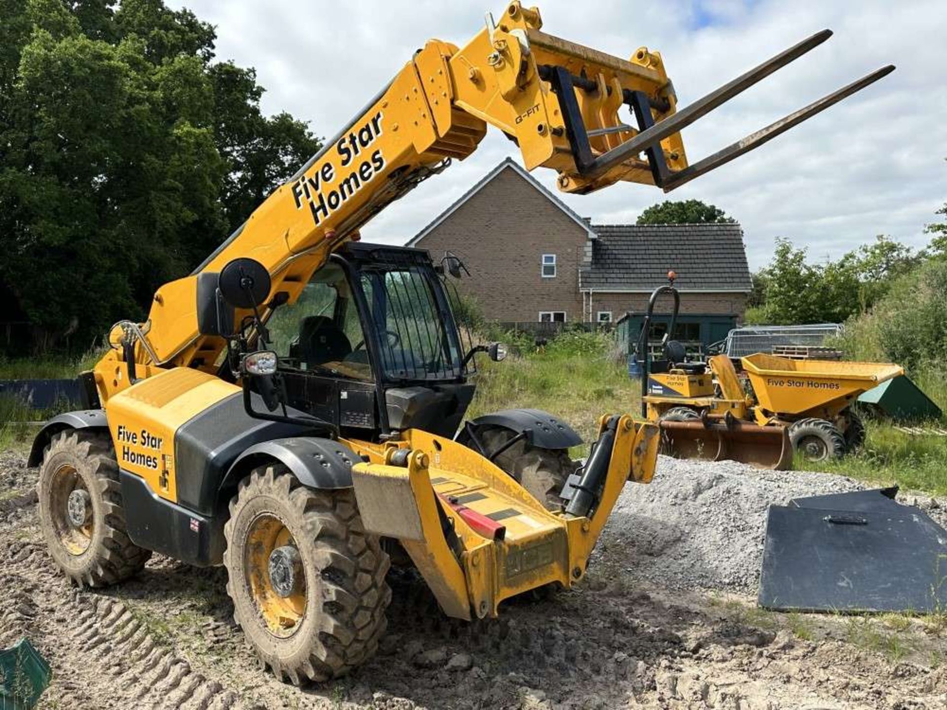 2018 19 reg JCB 535-V125 Loadall (Sold on Site - Location Leyland) - Image 4 of 11