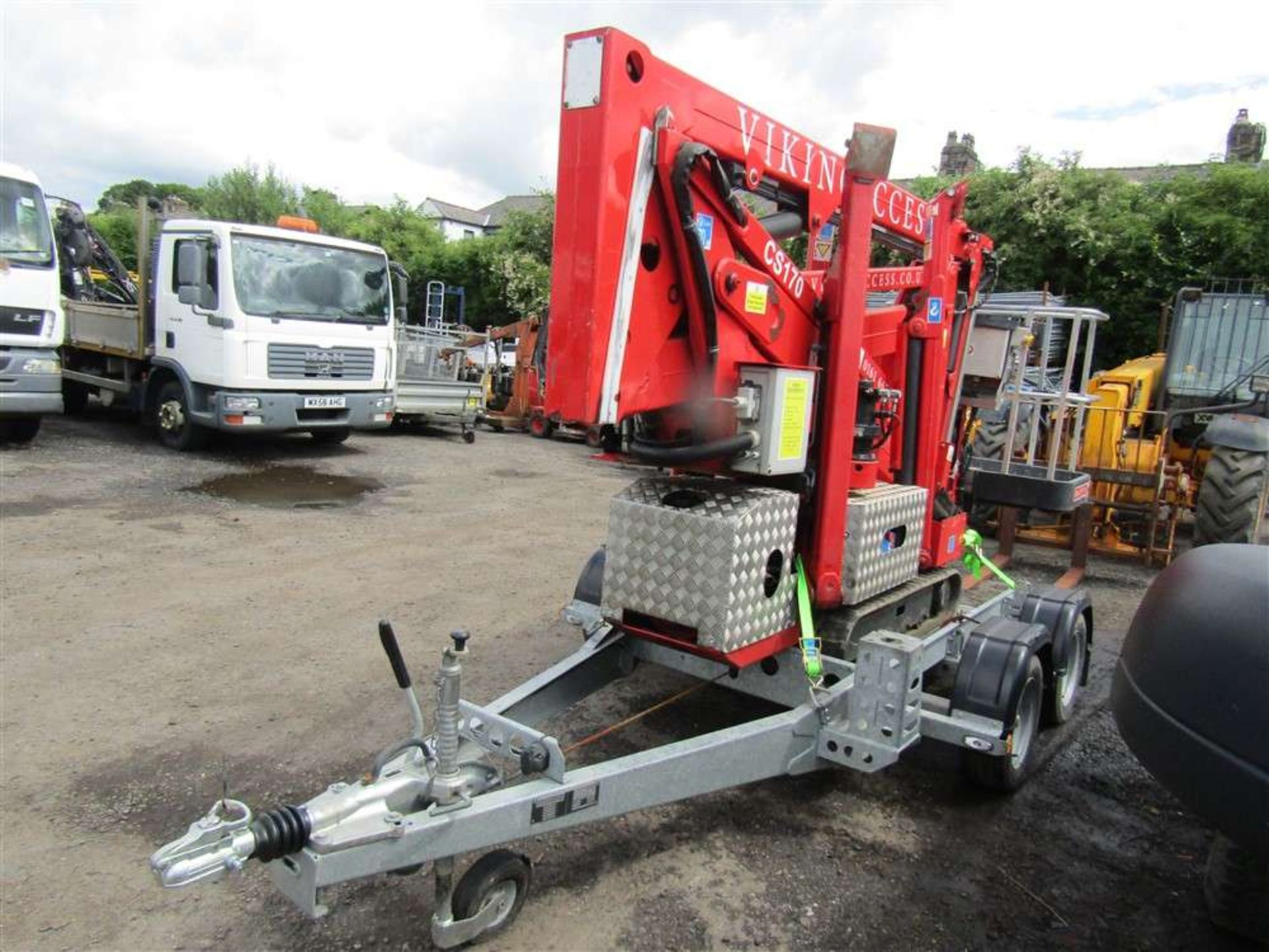 Viking Access CS170 Scissor Lift & Trailer (Direct Electricity NW) - Image 2 of 5