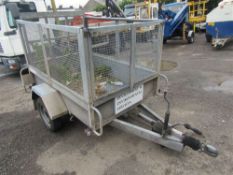 Single Axle Cage Sided Trailer (Direct Council)