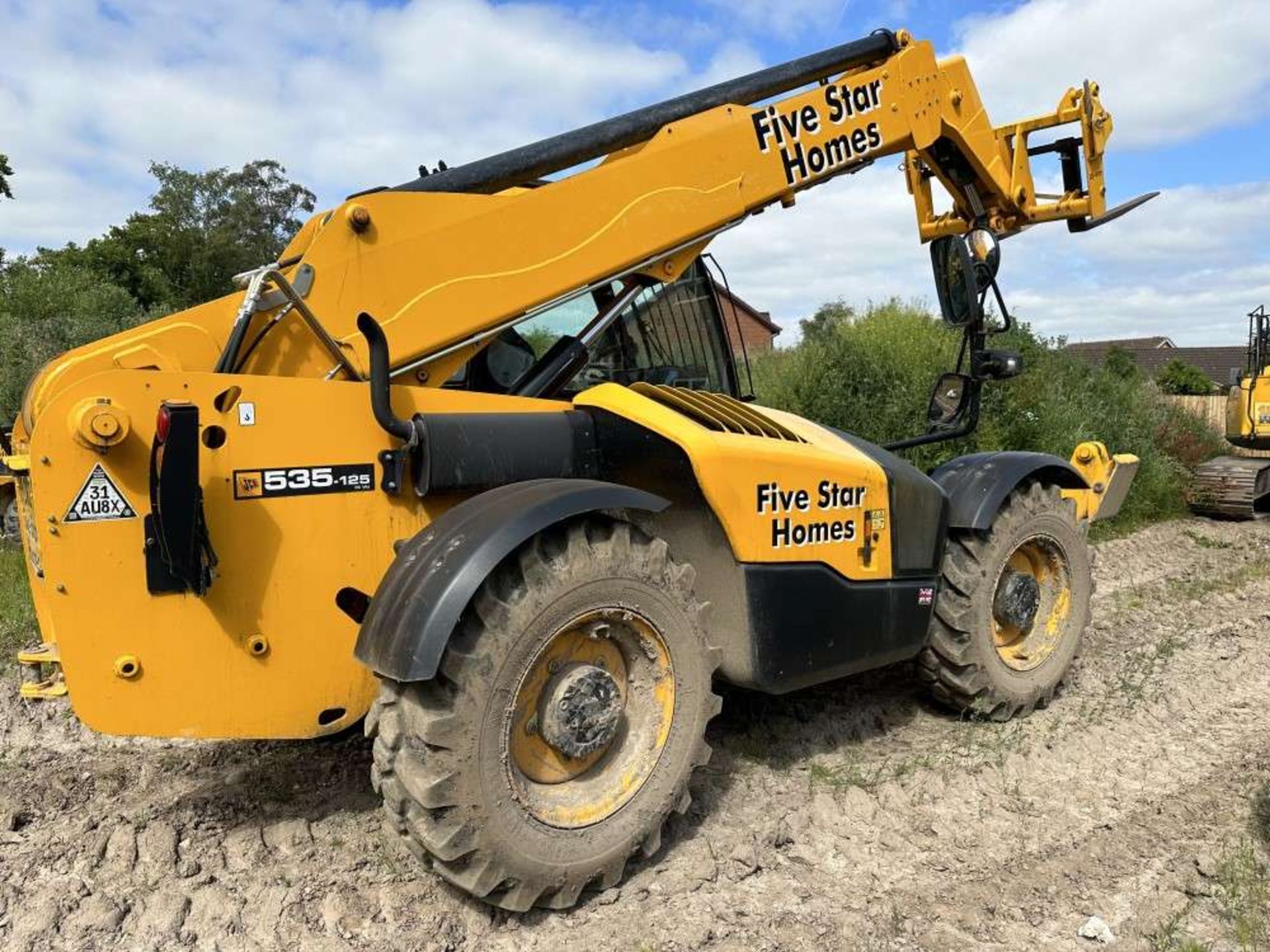 2018 19 reg JCB 535-V125 Loadall (Sold on Site - Location Leyland) - Image 3 of 11