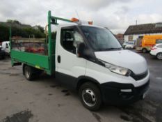 2018 18 reg Iveco Daily 35C14 Dropside