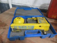 Boxed Trailer Wheel Clamp