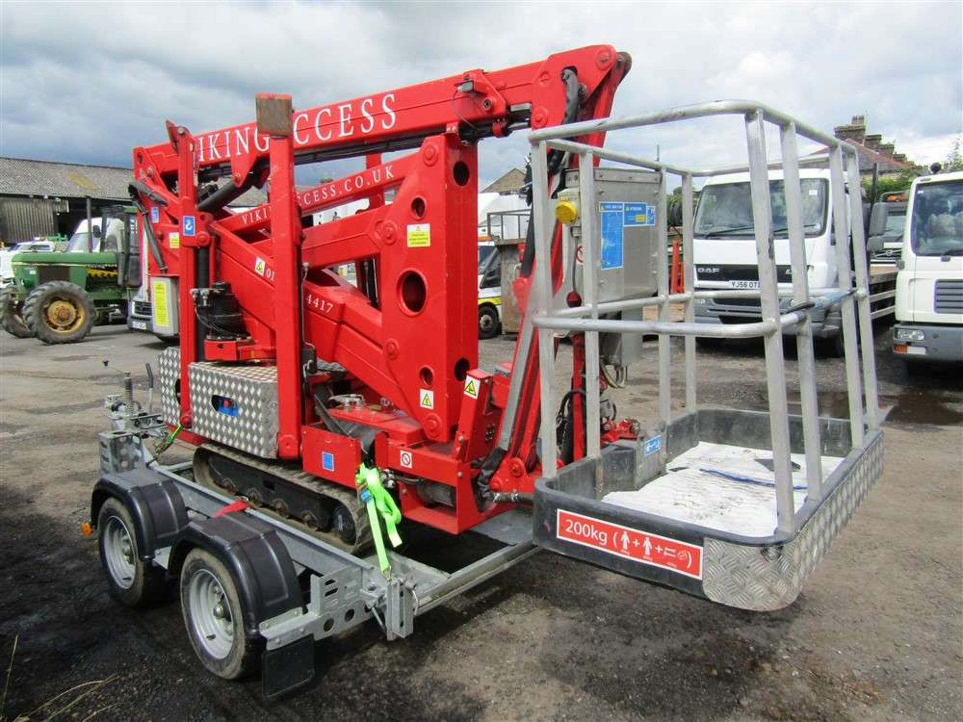 Viking Access CS170 Scissor Lift & Trailer (Direct Electricity NW) - Image 3 of 5