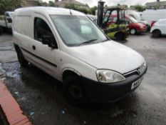 2011 61 reg Vauxhall Combo 2000 CDTI 16v (Direct United Utilities Water)