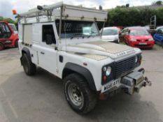 2011 61 reg Landrover Defender 110 Hard Top TD Utility