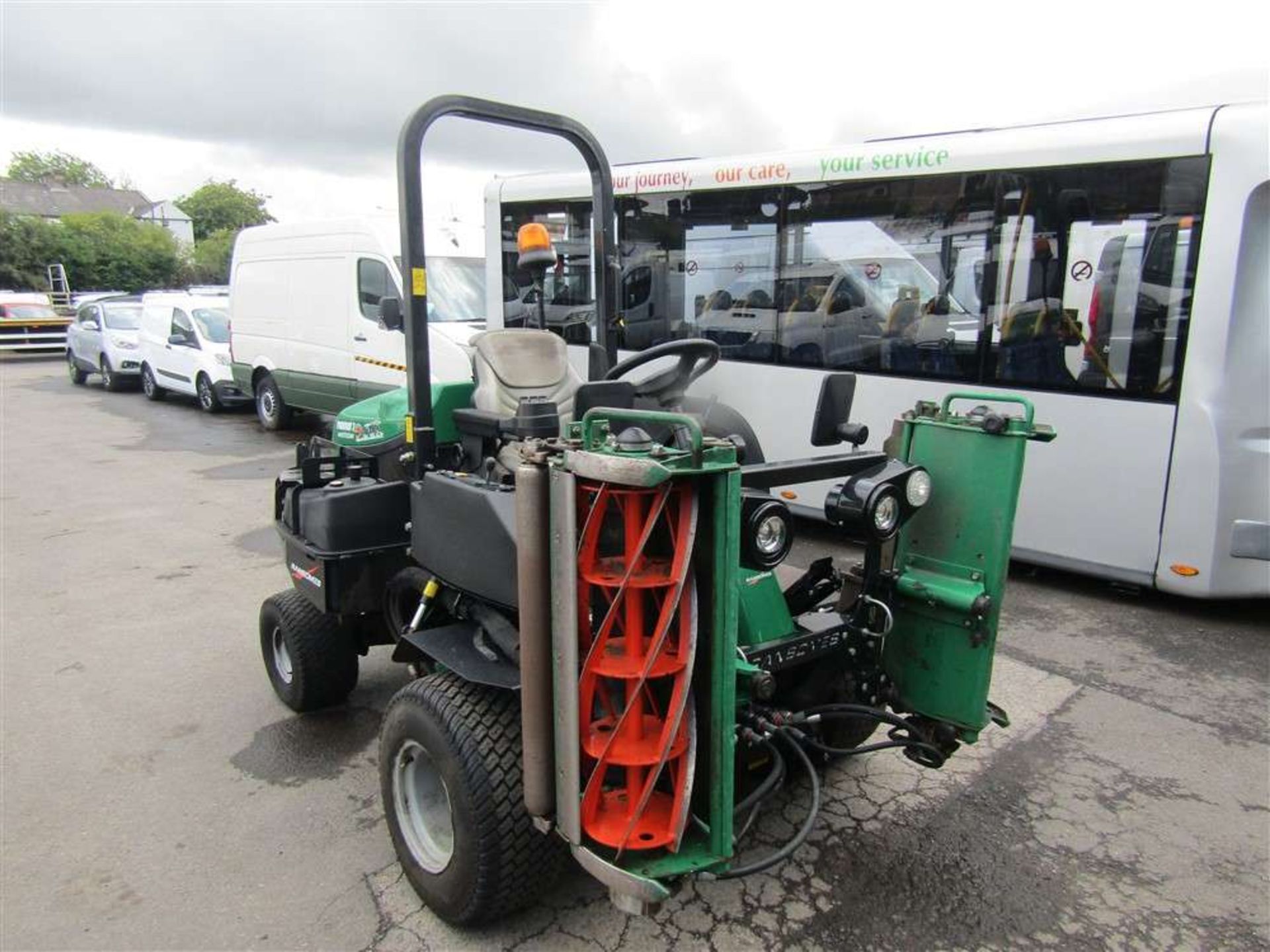 2017 17 reg Ransomes Parkway 3 Meteor Ride On Mower (Direct Council)