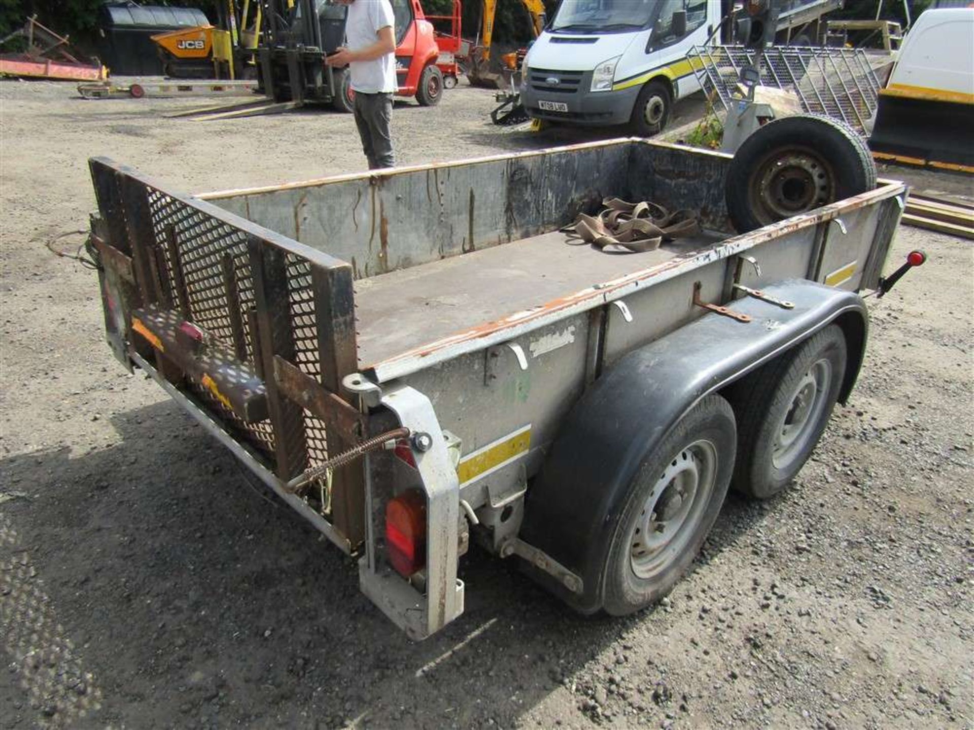 Ifor Williams 8 x 4 Plant Trailer - Image 4 of 5