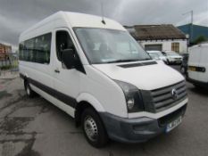 2013 62 reg VW Crafter CR50 TDI 143 Accessible 17 Seater Minibus