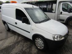 2011 61 reg Vauxhall Combo 2000 CDTI 16v (Direct United Utilities Water)