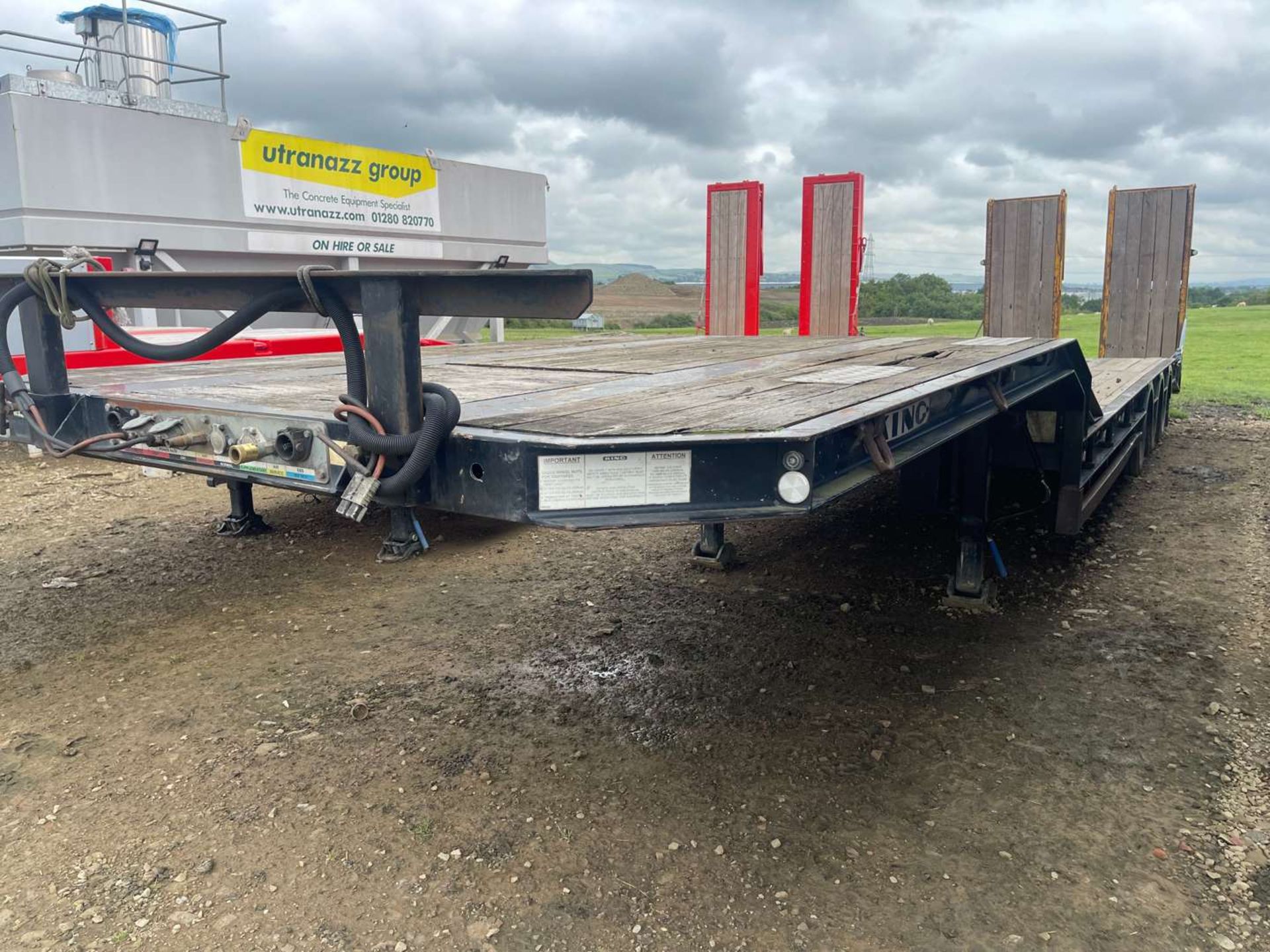 King Tri Axle Step Frame Trailer (Sold On site - Burnley) - Image 2 of 5