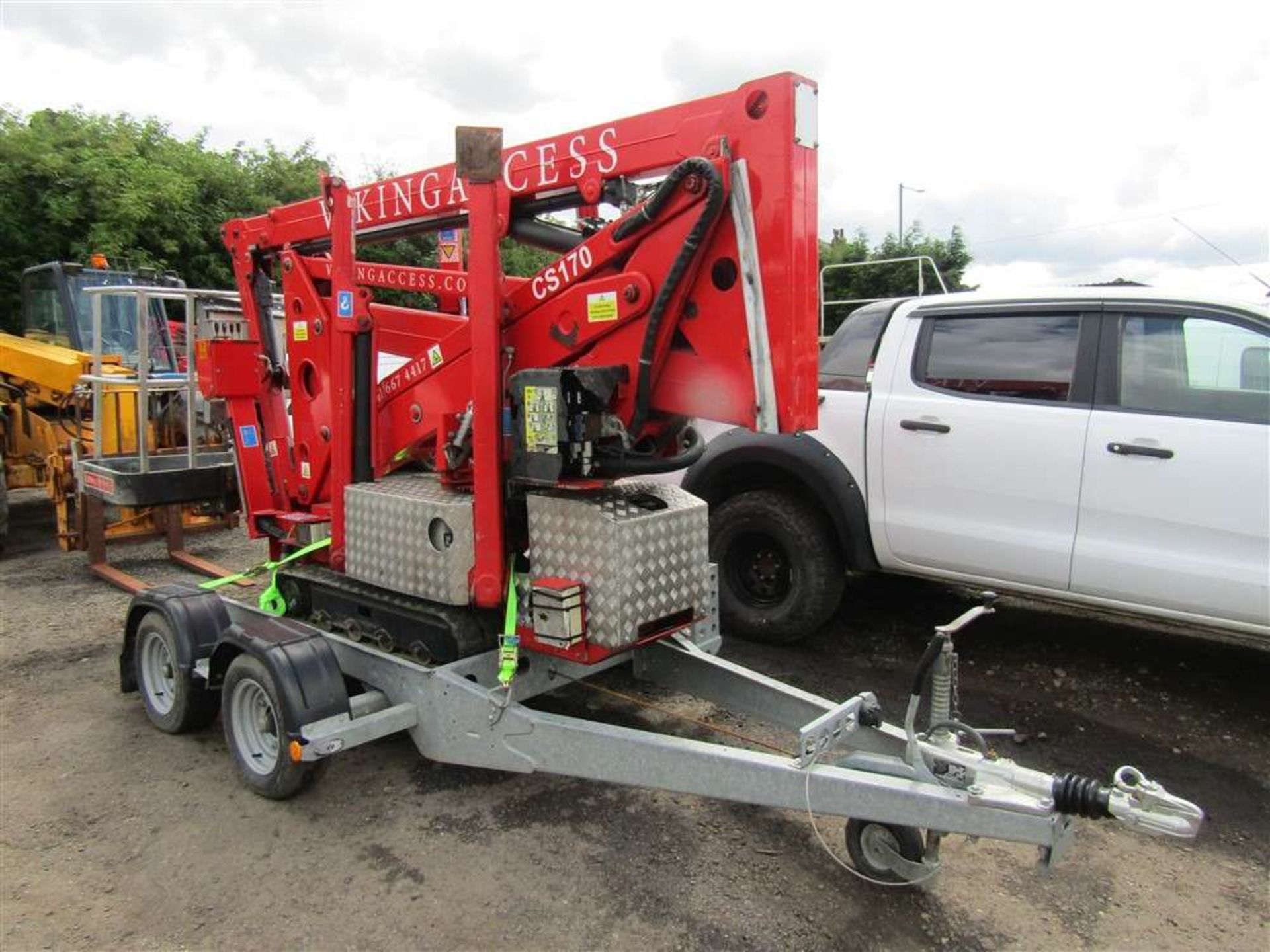 Viking Access CS170 Scissor Lift & Trailer (Direct Electricity NW)