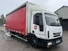 2015 65 reg Iveco Eurocargo 75E16S S-A Euro 6 Curtain Sider (Sold on Site - Location Blackburn)