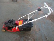 Red Mountfield Petrol Lawn Mower with Roller