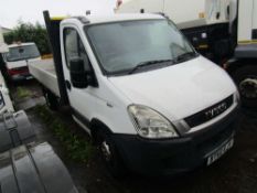 2010 60 reg Iveco Daily 35S11MWB Flat Back (Non Runner)