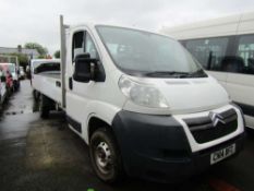 2014 14 reg Citroen Relay 35 L3 HDI Dropside Pickup