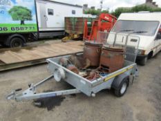 Bateson Single Axle Trailer c/w Road Marking Equipment