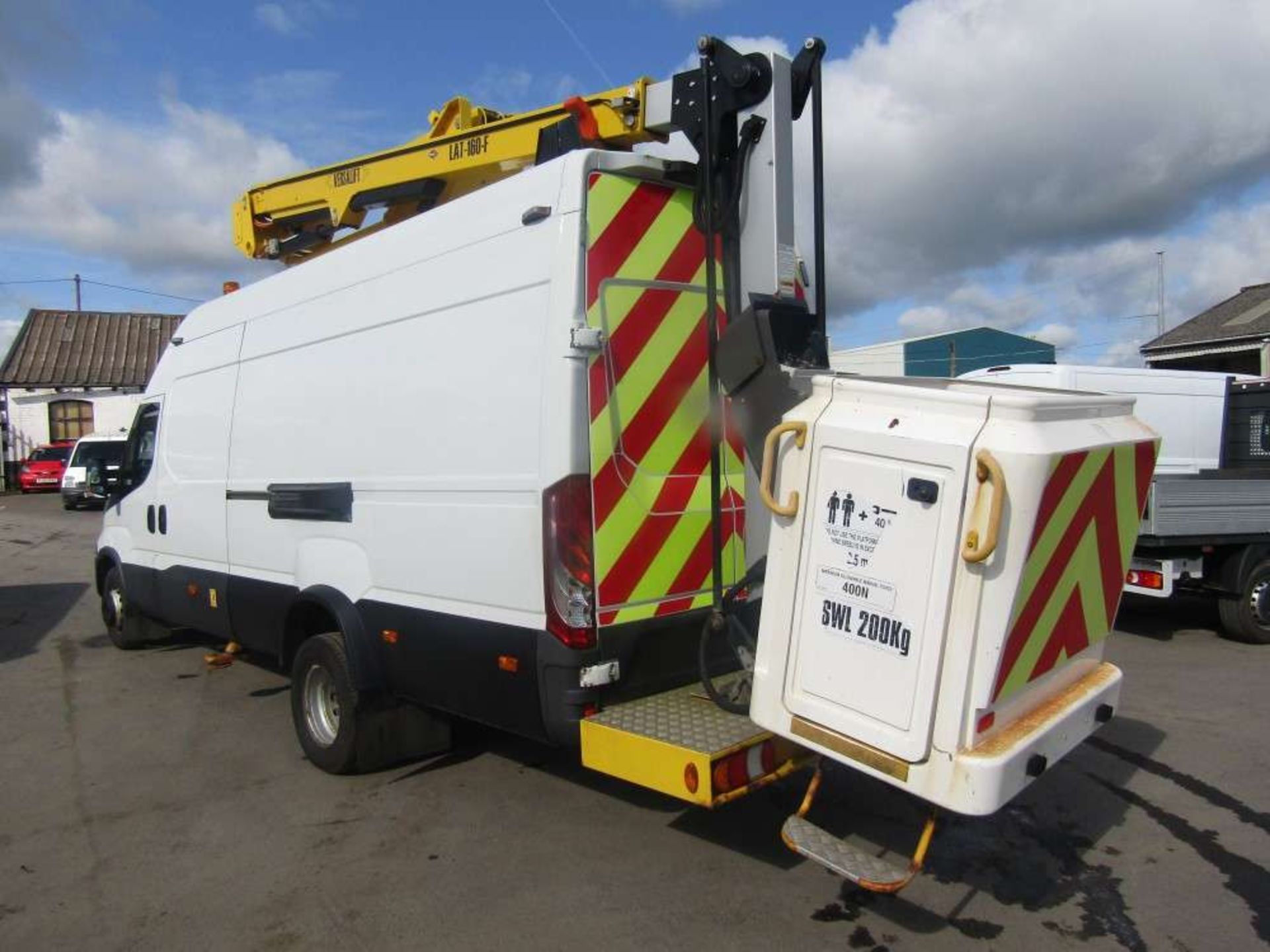 2018 18 reg Iveco Daily 70C18V Versalift LAT 160-F Cherry Picker - Image 3 of 7