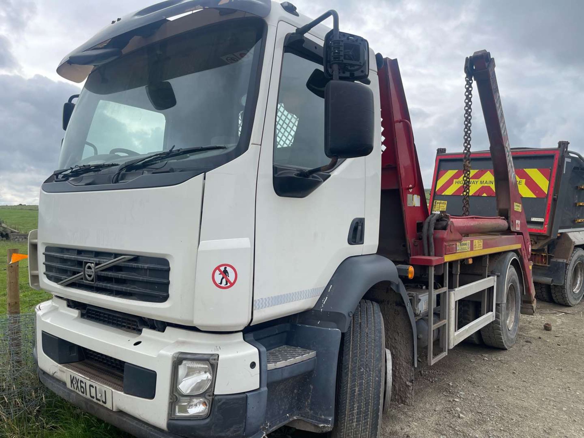 2011 61 reg Volvo Skip Loader (Sold On Site - Location Burnley)