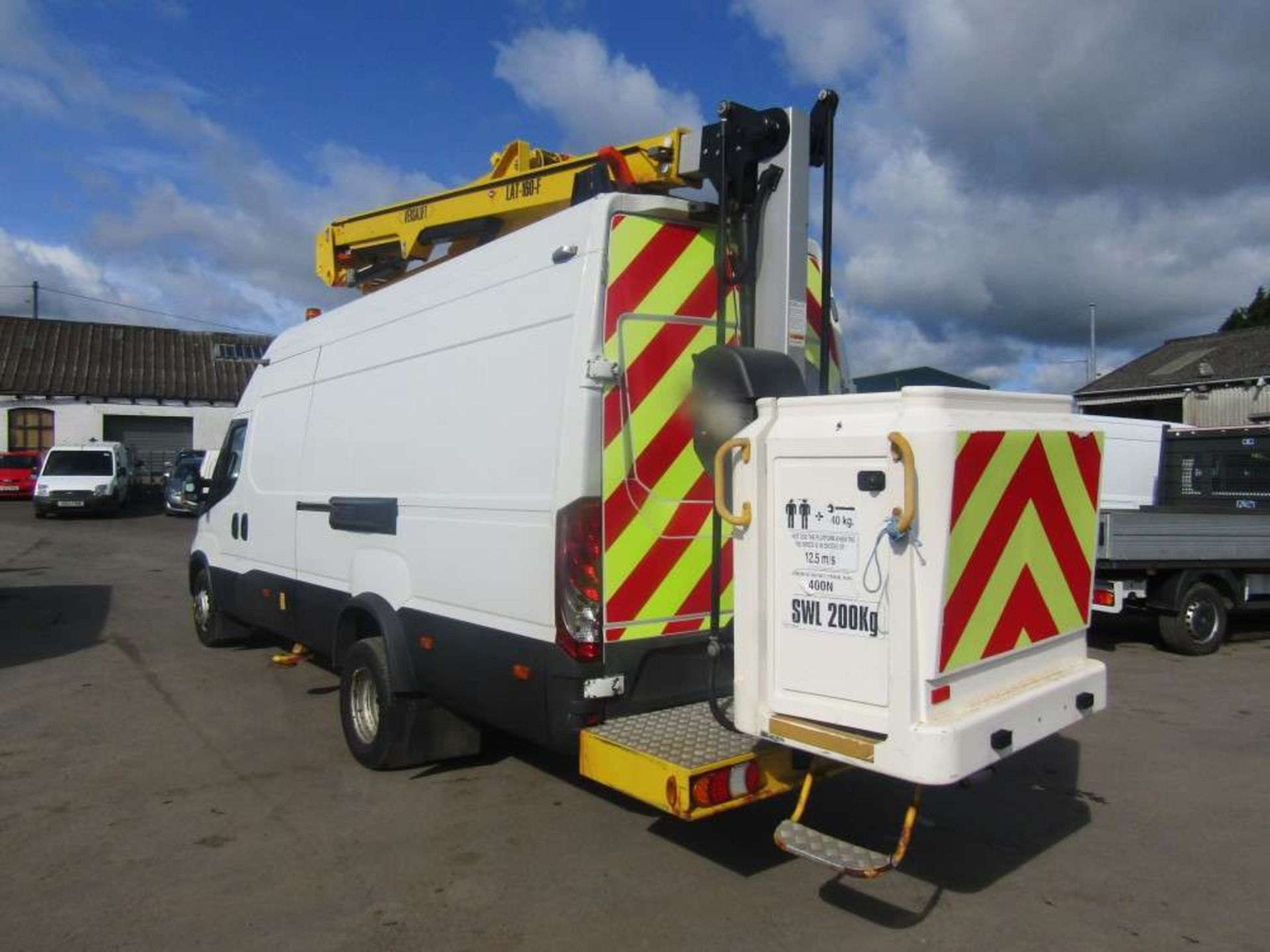 2018 18 reg Iveco Daily 70C18V Versalift LAT 160-F Cherry Picker - Image 3 of 7