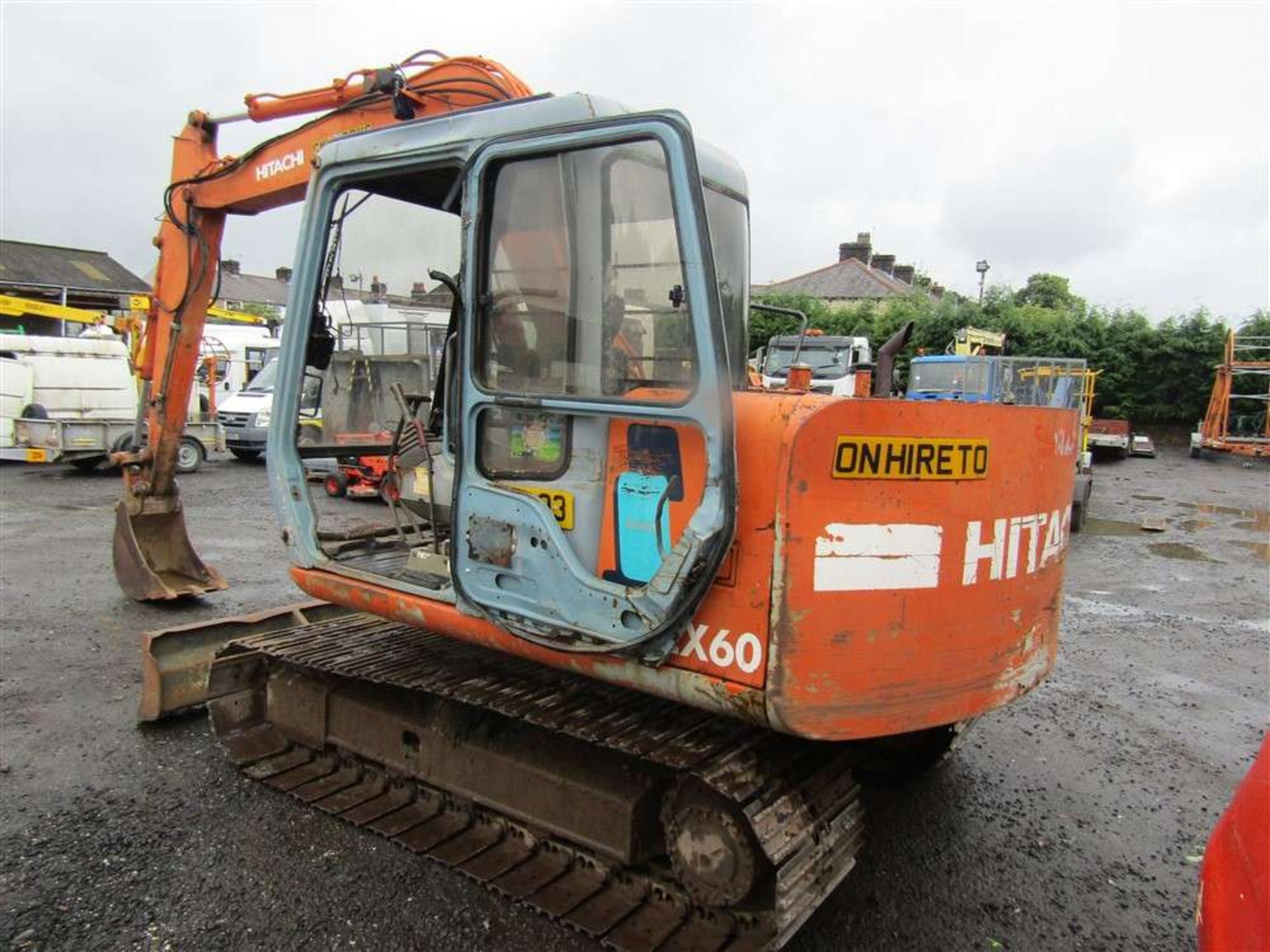 Hitachi EX60 Digger (Direct Electricity NW) - Image 3 of 7