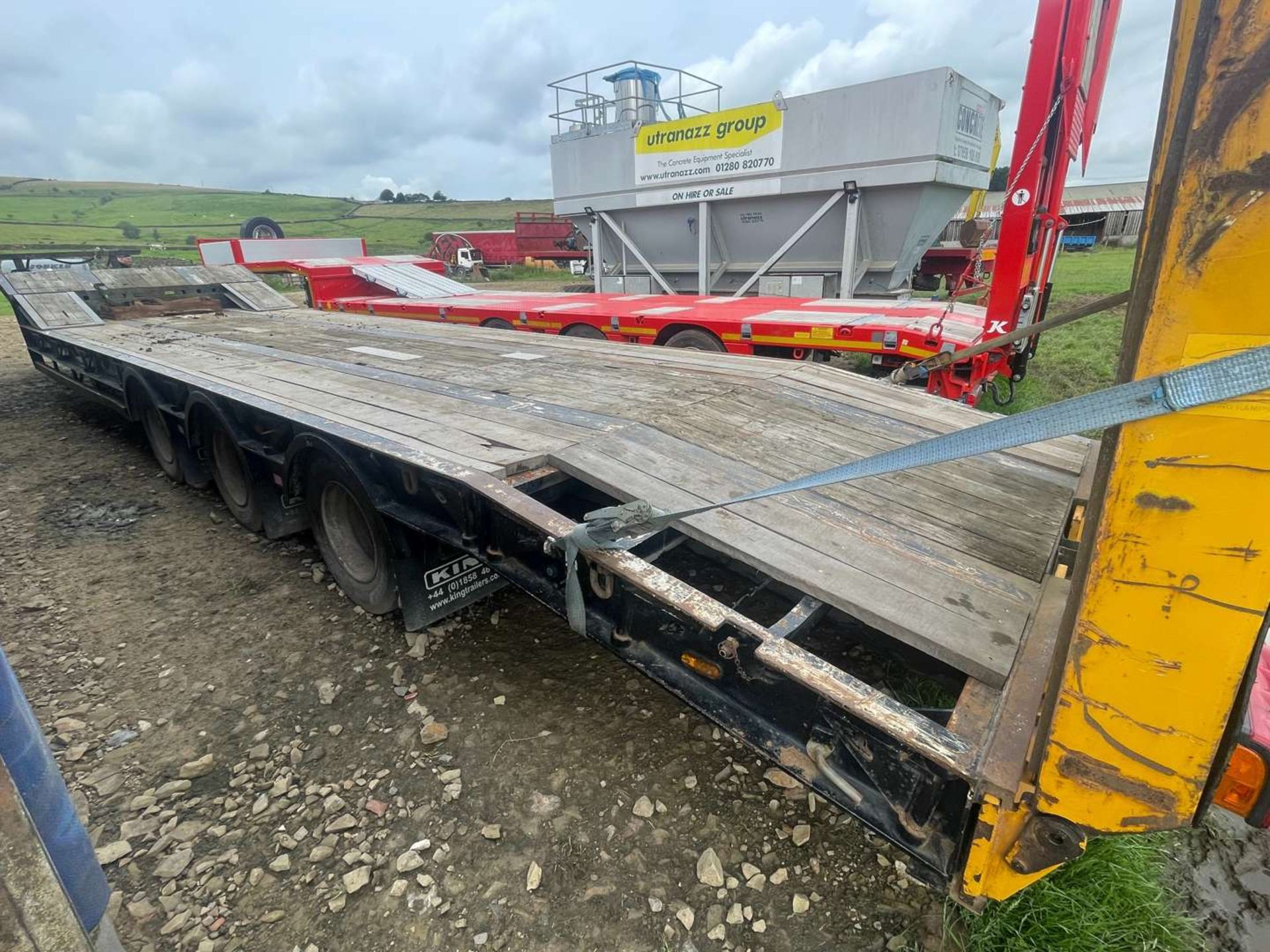 King Tri Axle Step Frame Trailer (Sold On site - Burnley) - Image 4 of 5