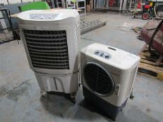 2 x Evaporative Coolers (Direct Hire Co)