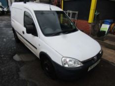 2006 55 reg Vauxhall Combo 1700 CDTI 16v (Direct Council)