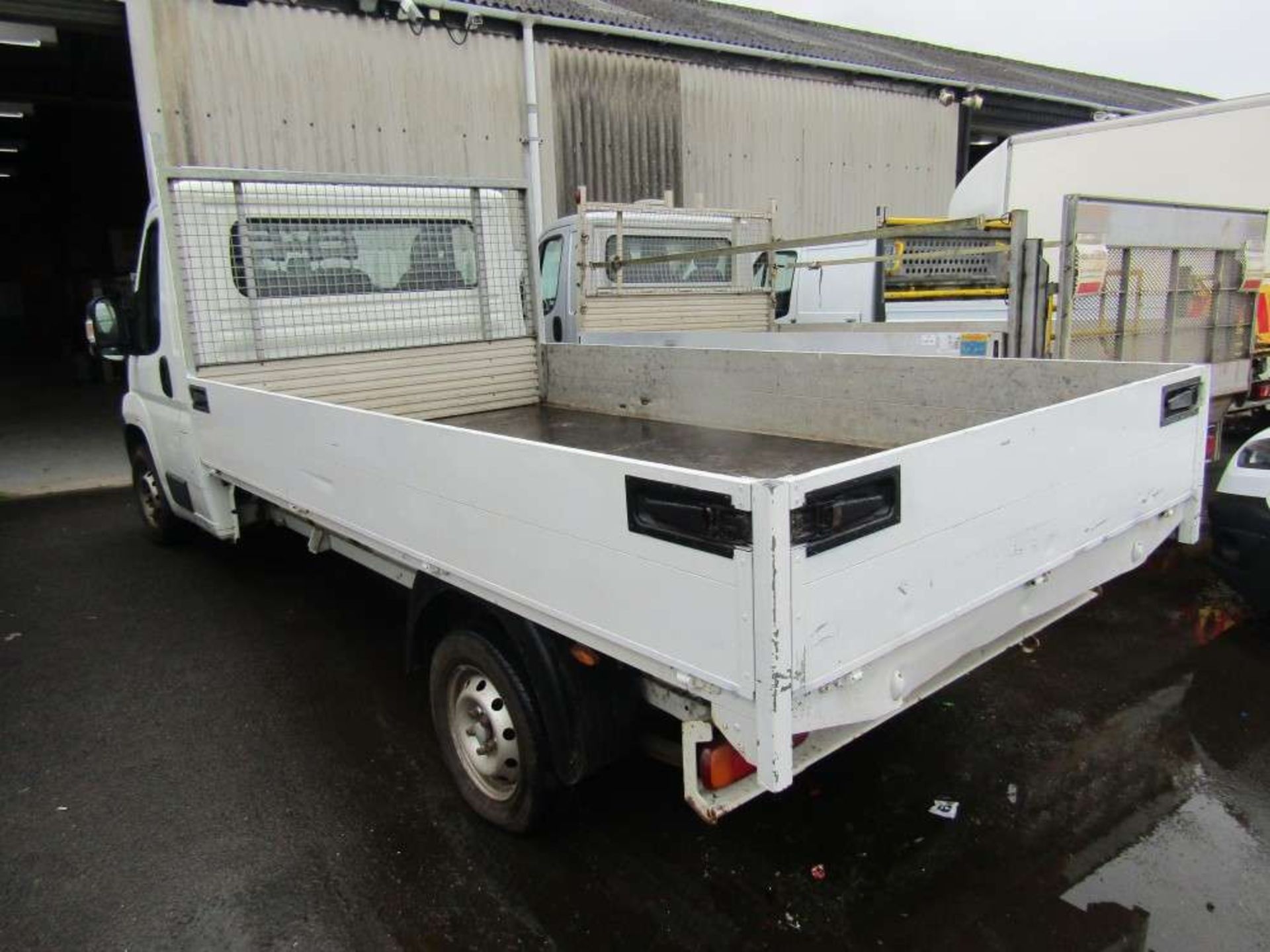 2014 14 reg Citroen Relay 35 L3 HDI Dropside Pickup - Image 3 of 6