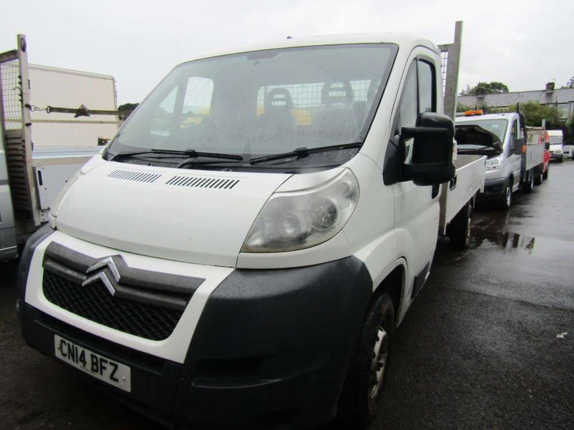 2014 14 reg Citroen Relay 35 L3 HDI Dropside Pickup - Image 2 of 6