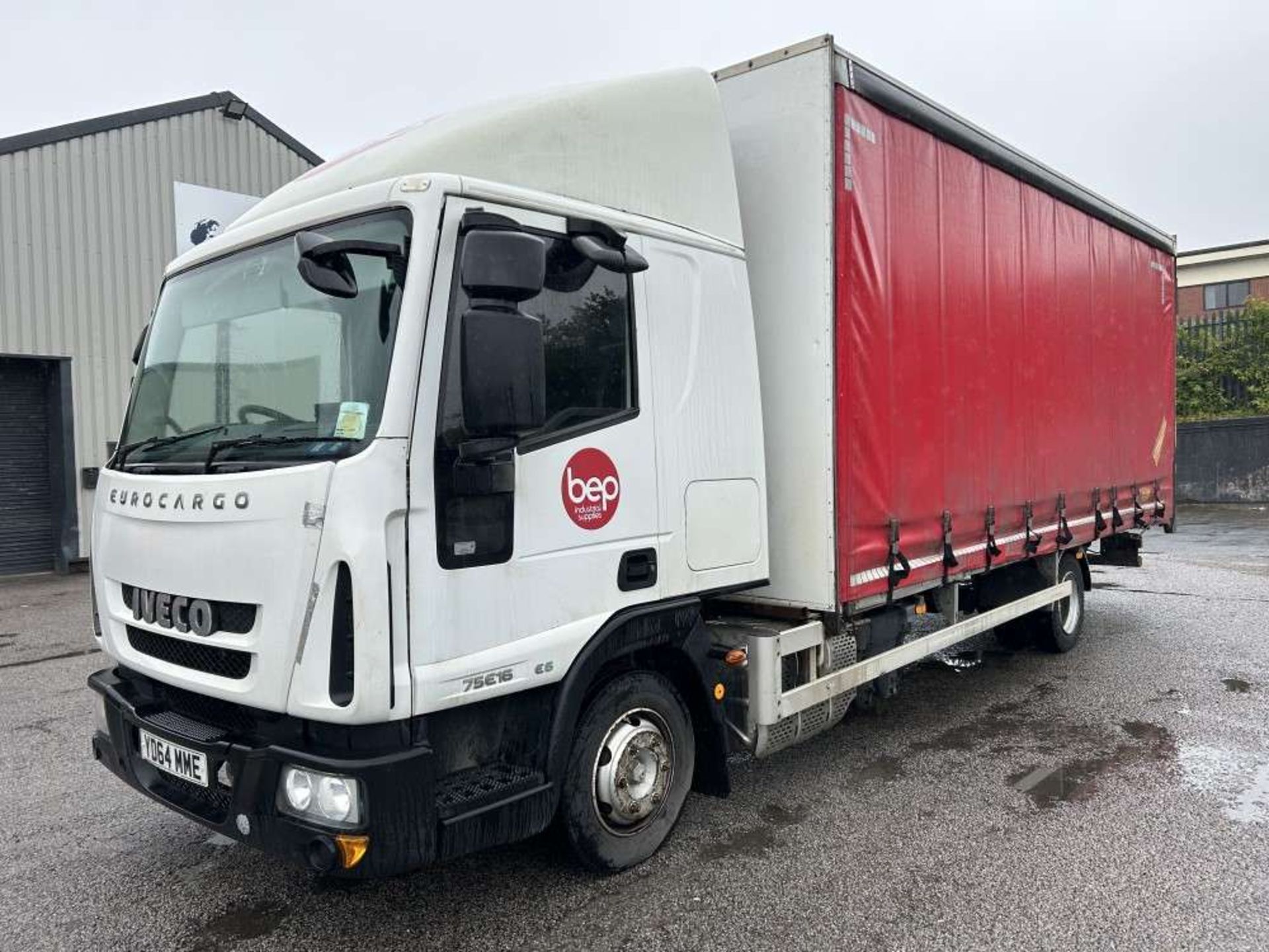 2014 64 reg Iveco Eurocargo 75E16 S-A Euro 6 Curtain Sider (Sold on Site - Location Blackburn) - Image 3 of 19