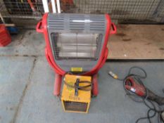 3kw Infrared 2 Bar Heater & 3kw Fan Heater (Direct Gap)
