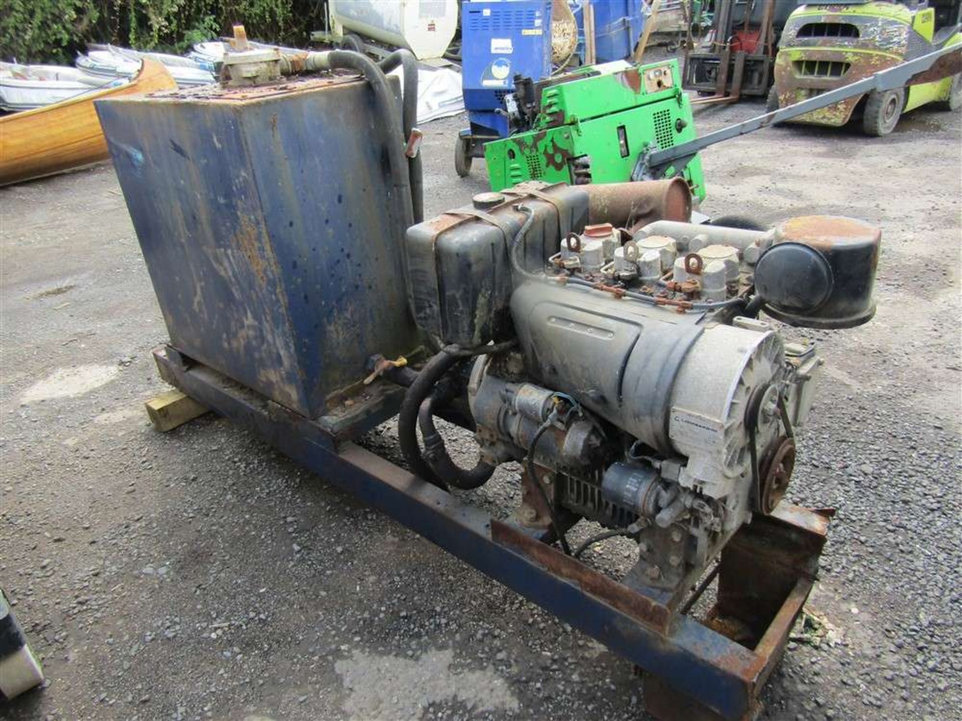 3 Cylinder Diesel Lombardini Hydraulic Power Pack c/w Pump & Tank - Image 2 of 2