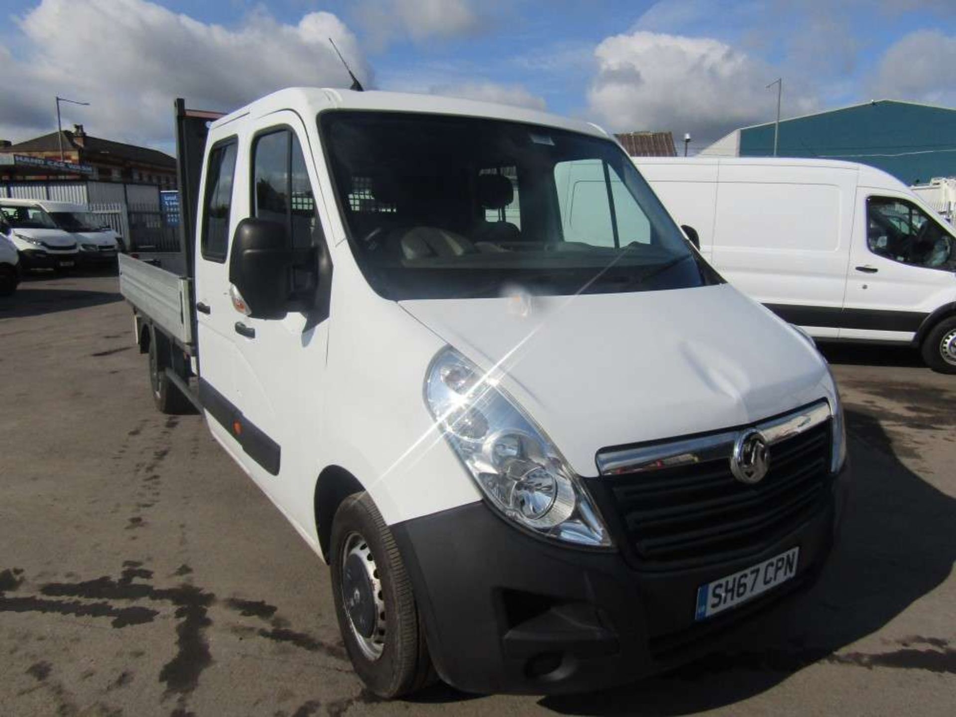 2017 67 reg Vauxhall Movano L2H1 F3500 CDTI Dropside