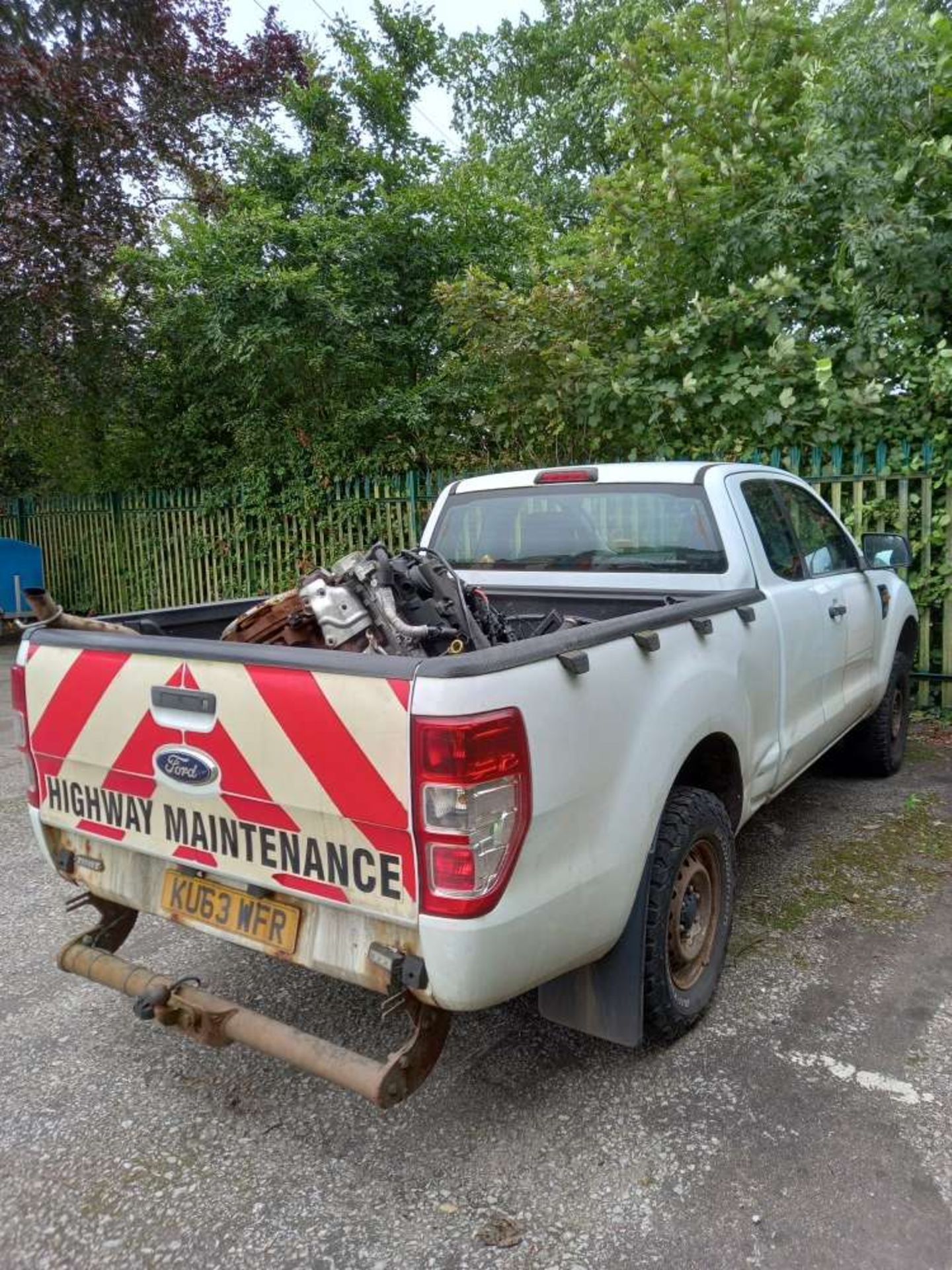 2012 63 reg Ford Ranger XL 4 x 4 TDCI (Non Runner) (Direct Council) (Sold on Site - Location Leek) - Image 4 of 7