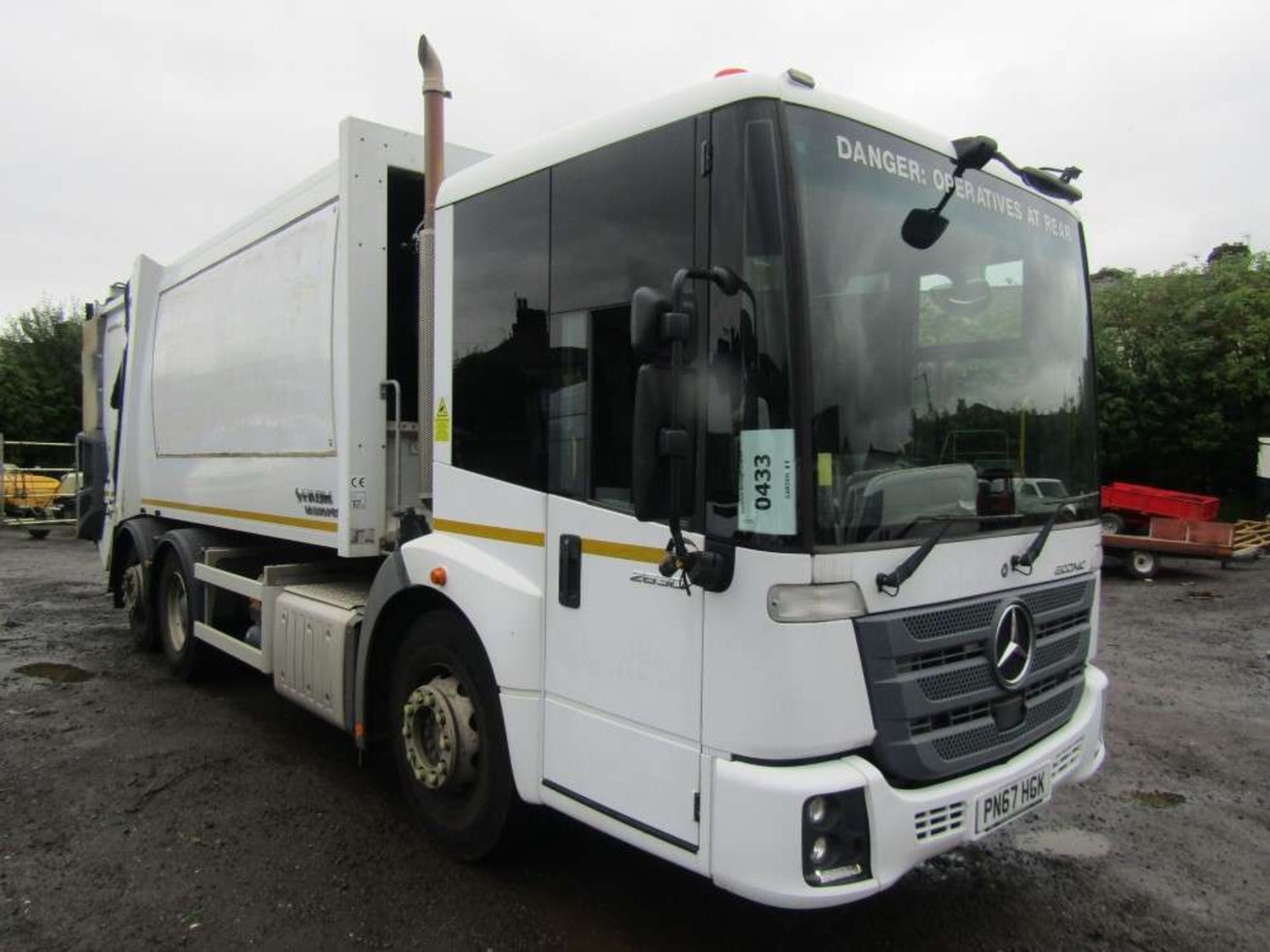 2017 67 reg Mercedes Econic 2630 Refuse Wagon (Direct Council)