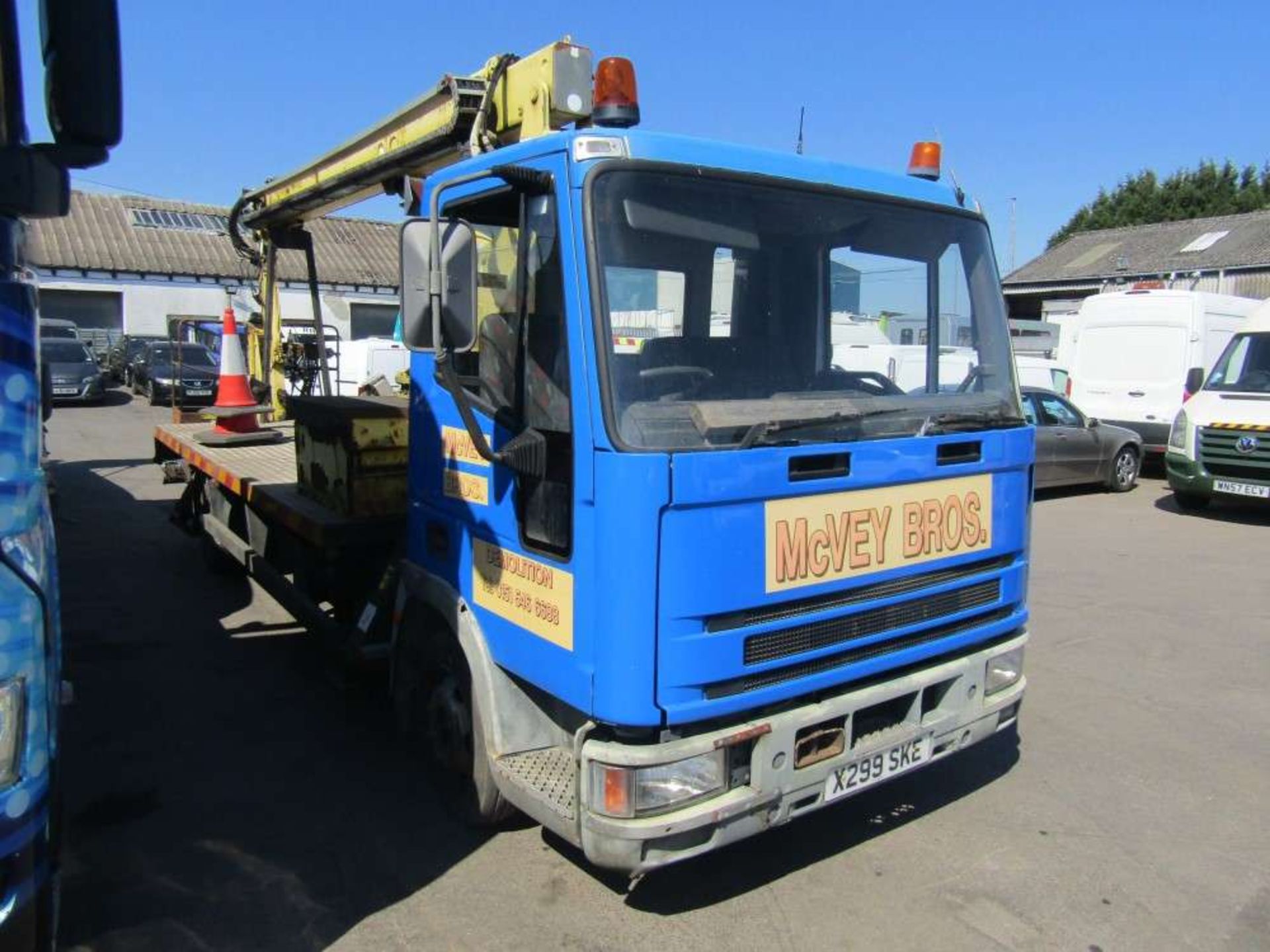 2001 X reg Ford Iveco Tower Wagon