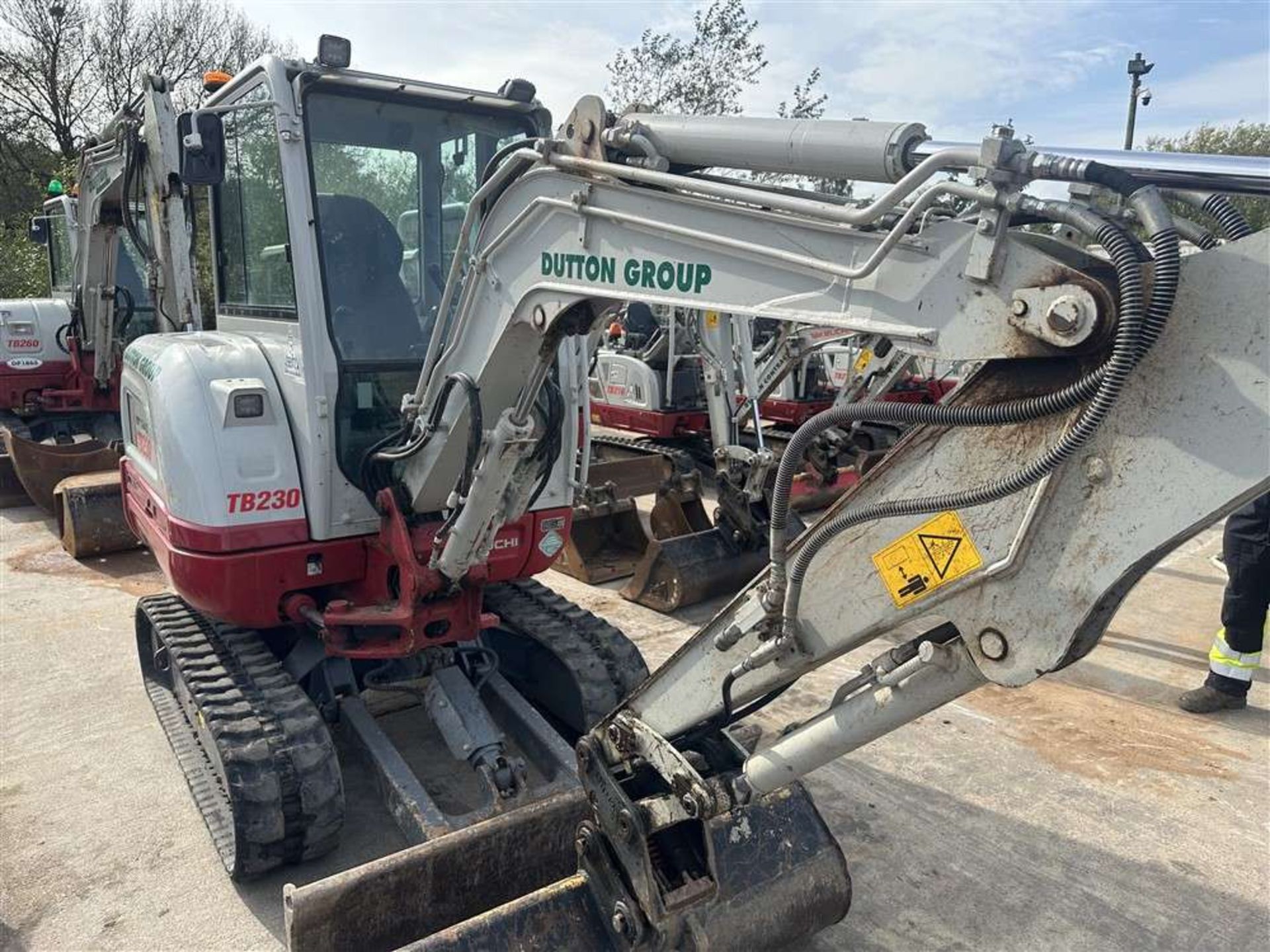 2021 Takeuchi TB230 Tracked Excavator c/w 3 x Buckets