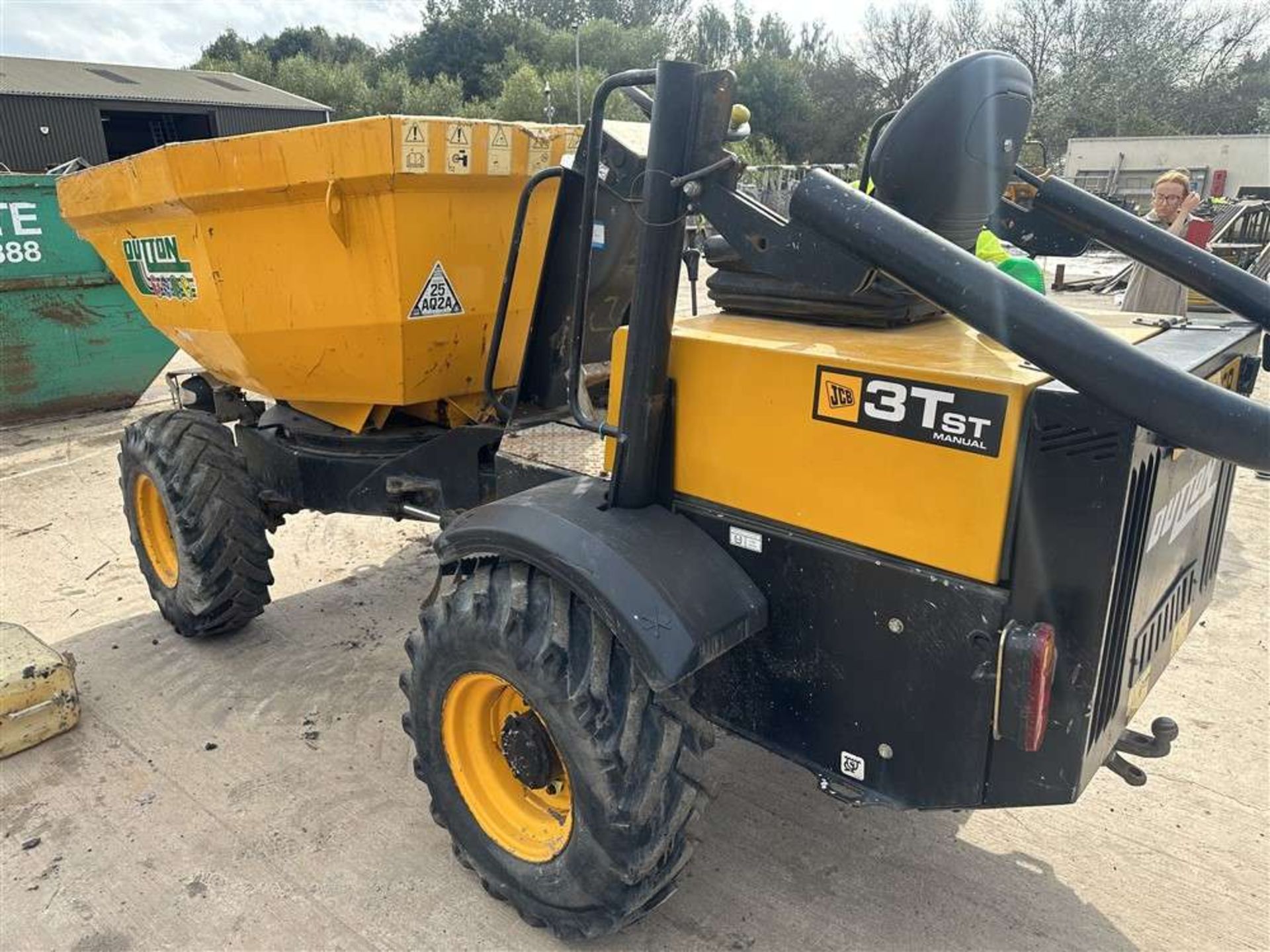 2017 17 reg JCB 3T ST Manual Swivel Skip Dumper - Road Legal - Image 4 of 6