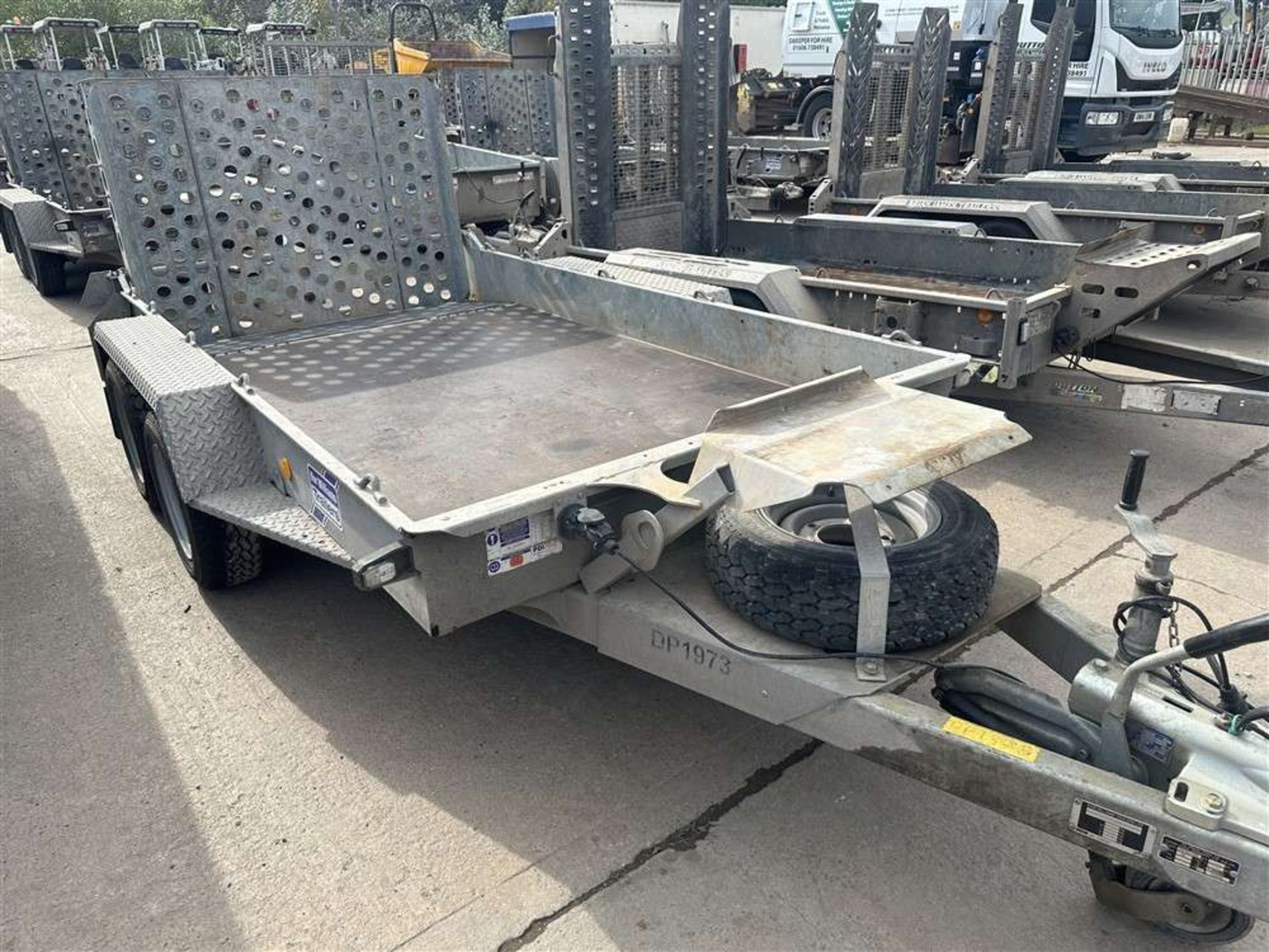 Ifor Williams 3 ton Excavator Trailer