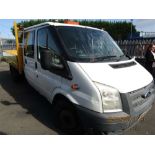 2012 62 reg Ford Transit 100 T350 RWD Double Cab Drop Side