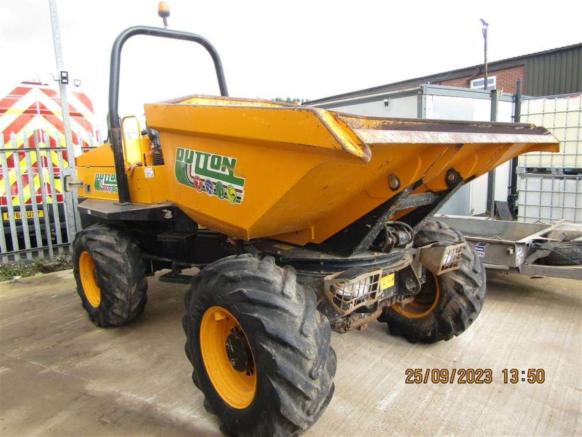 2017 17 reg JCB 6 Ton Swivel Skip Dumper