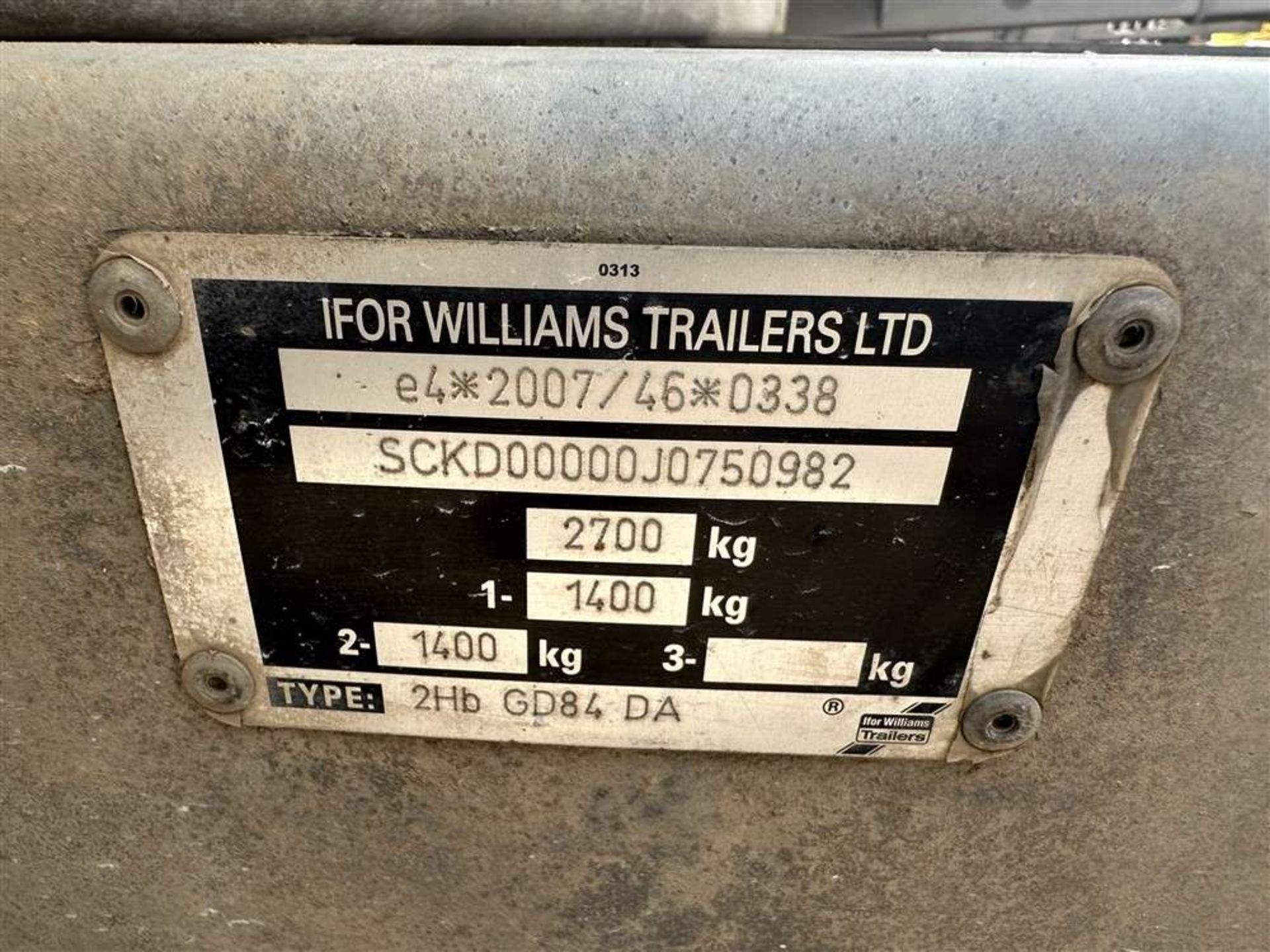 Ifor Williams Twin Axle Plant Trailer - Image 4 of 4