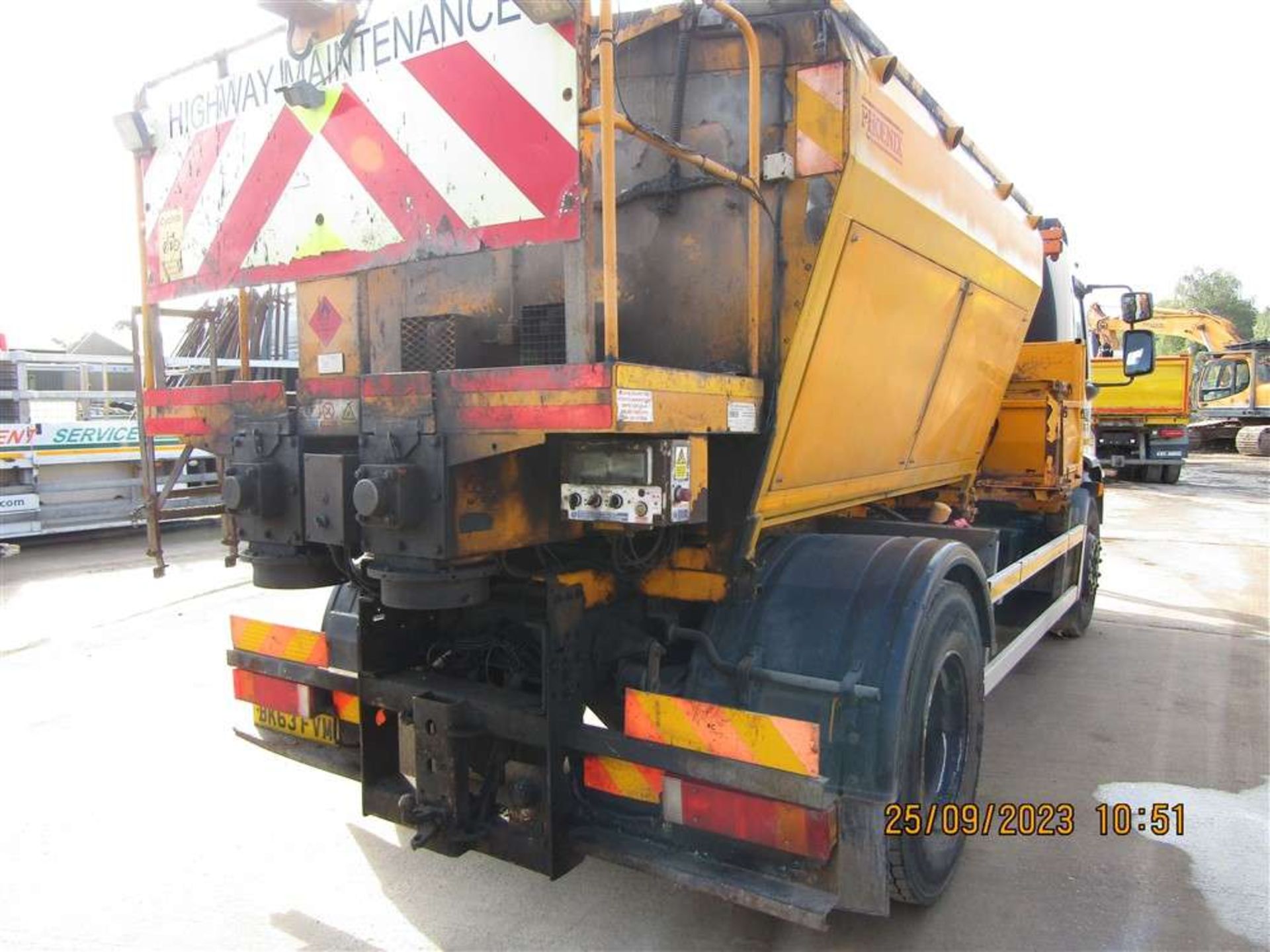 2013 63 reg DAF 55.220 Phoenix Auger Hot Box - Image 4 of 6