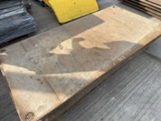 5 x 18mm 4 x 8 Steel Road Plates with Lifting Eyes